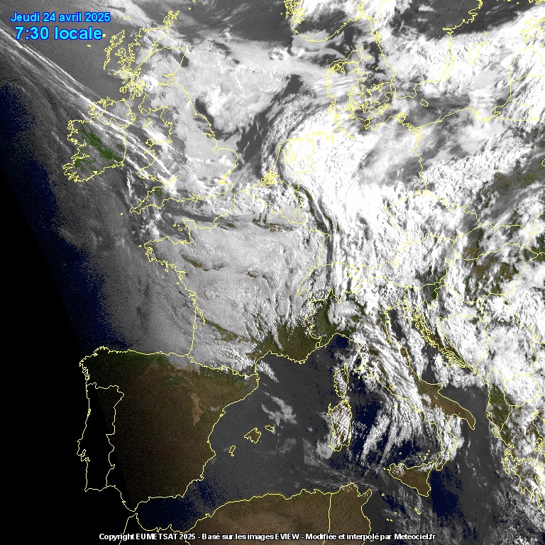 meteo in tempo reale dal satellite en